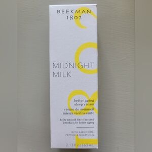 New In Box Beekman 1802 Midnight Milk Sleep Cream.